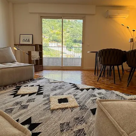 Elegant 3 Pieces, 2 Chambres, 4 Pers, Clim, Wi-fi, Proche Des Plages 公寓 尼斯