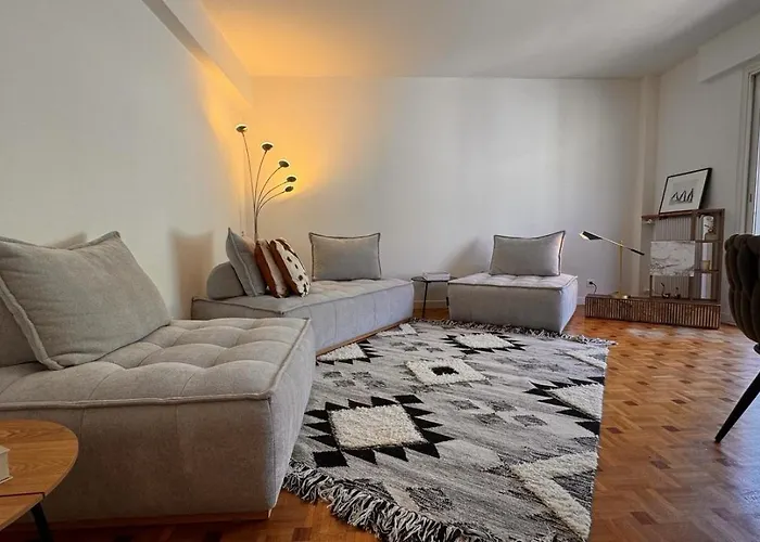 Elegant 3 Pieces, 2 Chambres, 4 Pers, Clim, Wi-fi, Proche Des Plages Lejlighed *