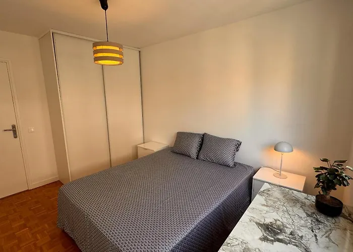 Elegant 3 Pieces, 2 Chambres, 4 Pers, Clim, Wi-fi, Proche Des Plages * Nice