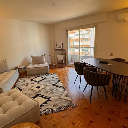 Elegant 3 Pieces, 2 Chambres, 4 Pers, Clim, Wi-fi, Proche Des Plages Apartment